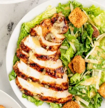  Grilled Chicken Caesar Salad